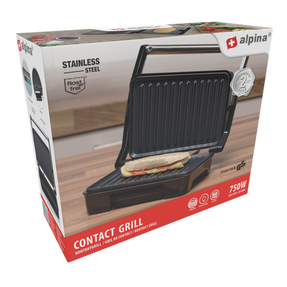 Contactgrill 230V 750W