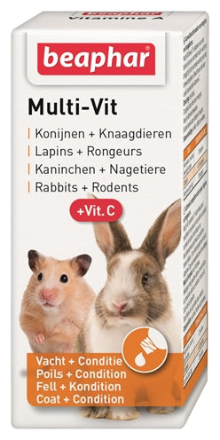 Beaphar Multi-Vitamine Knaagdier En Konijnen