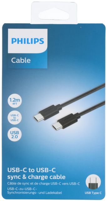 Usb-C Naar Usb-C Kabel 1,2M Dlc3104C/03