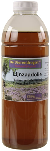 Dierendrogist Lijnzaadolie