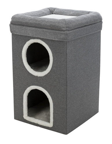 Trixie Krabpaal Cat Tower Saul Grijs