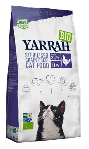 Yarrah Cat Sterilised Grain Free