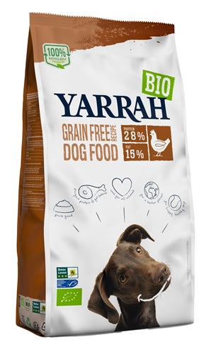 Yarrah Dog Adult Biologisch Graanvrij Kip/Vis