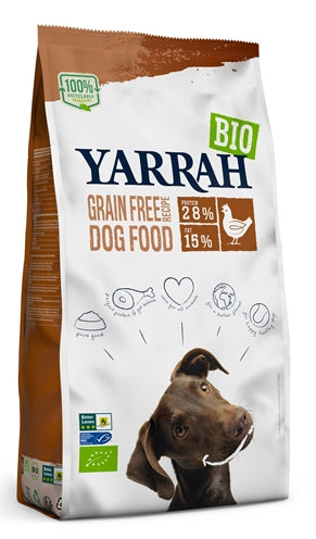 Yarrah Dog Adult Biologisch Graanvrij Kip/Vis