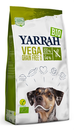 Yarrah Dog Biologische Brokken Vega Ultra Sensitive Graanvrij