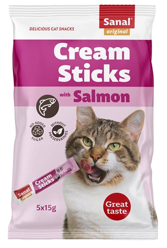 Sanal Cream Sticks Kat Zalm