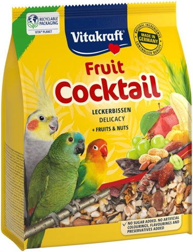 Vitakraft Parkiet / Agapornis Fruit Cocktail Delicacy Fruits / Nuts