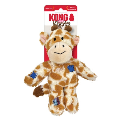 Kong Wild Knots Giraffe Geel