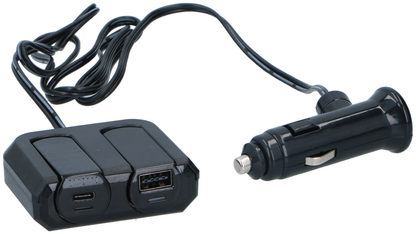 Sigarettenaanstekerplug Splitter Usb-A En Usb-C