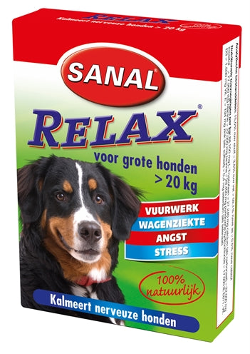 Sanal Dog Relax Kalmeringstablet Large