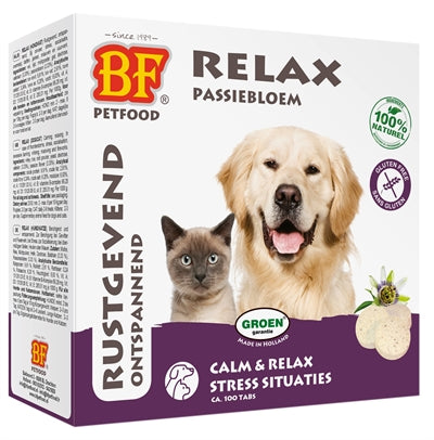 Biofood Relax Hond / Kat Rustgevend / Kalmerend