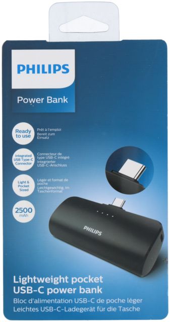 Powerbank 2500Mah Usb-C Dlp2510C/03