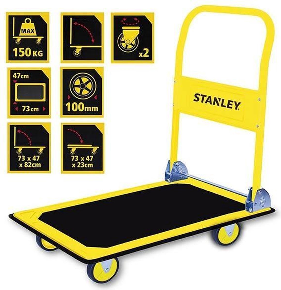 Platformwagen 150Kg Pc527