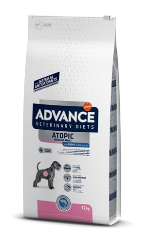 Advance Veterinary Diet Dog Gevoelige Huid Medium / Maxi