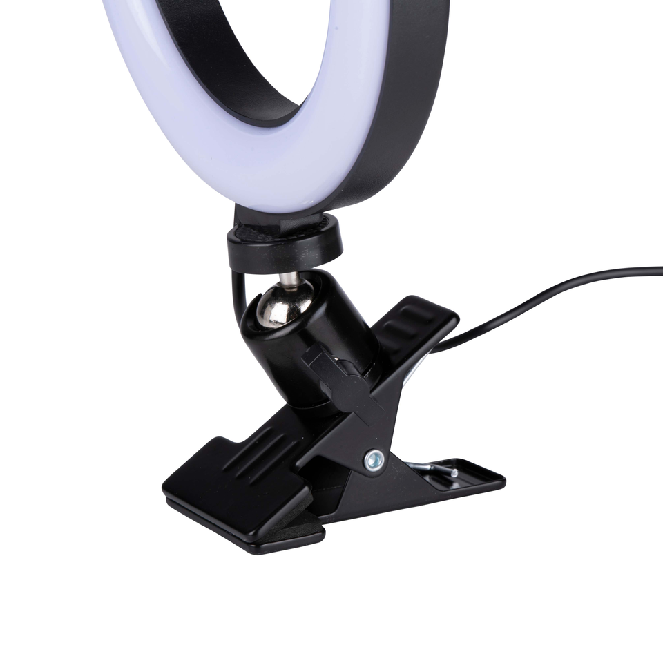 Ringlicht Met Clip Rgb ⌀16 Cm