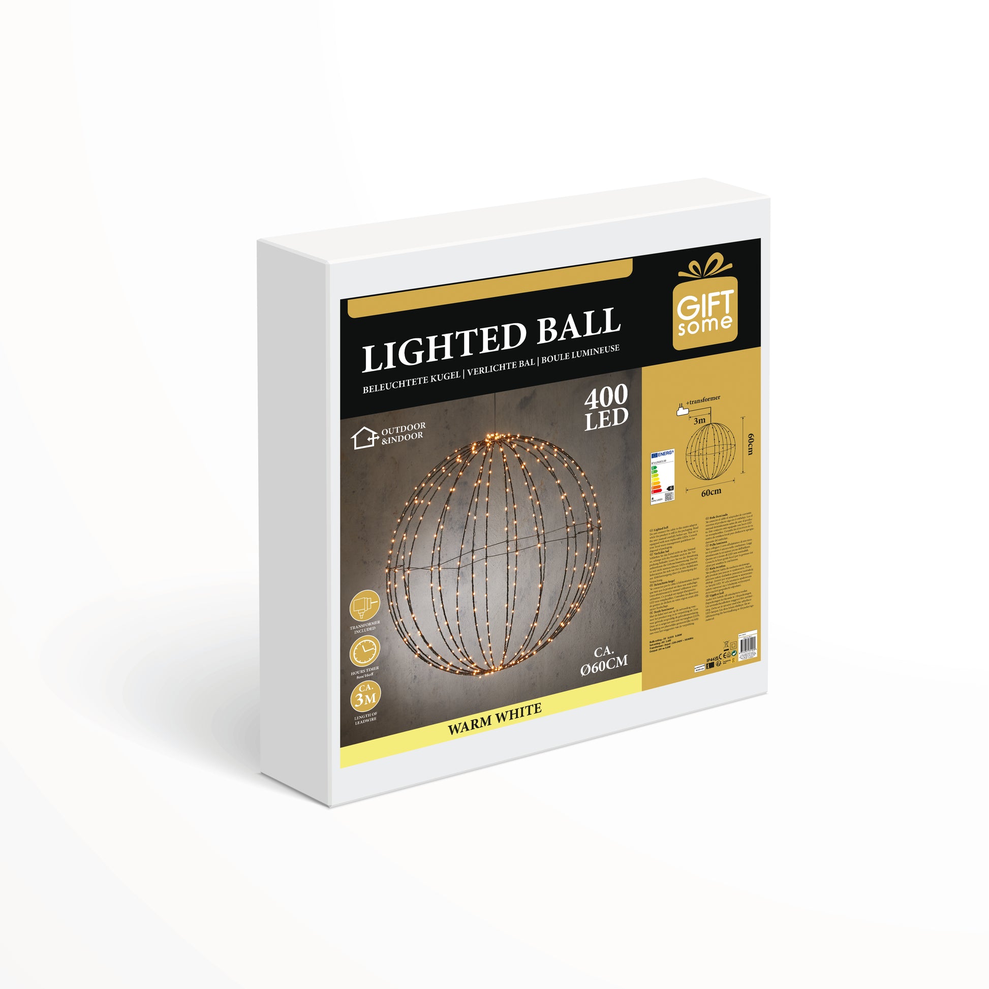 Lichtbol Kerstverlichting Led Ø 60 Cm