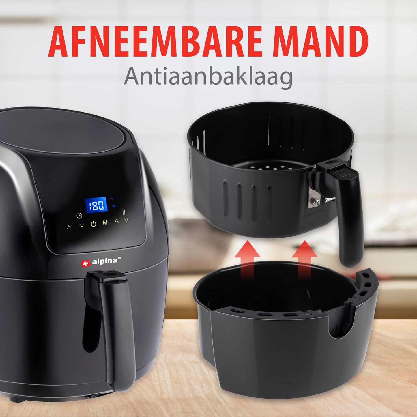 Airfryer Digitaal 5L 230V