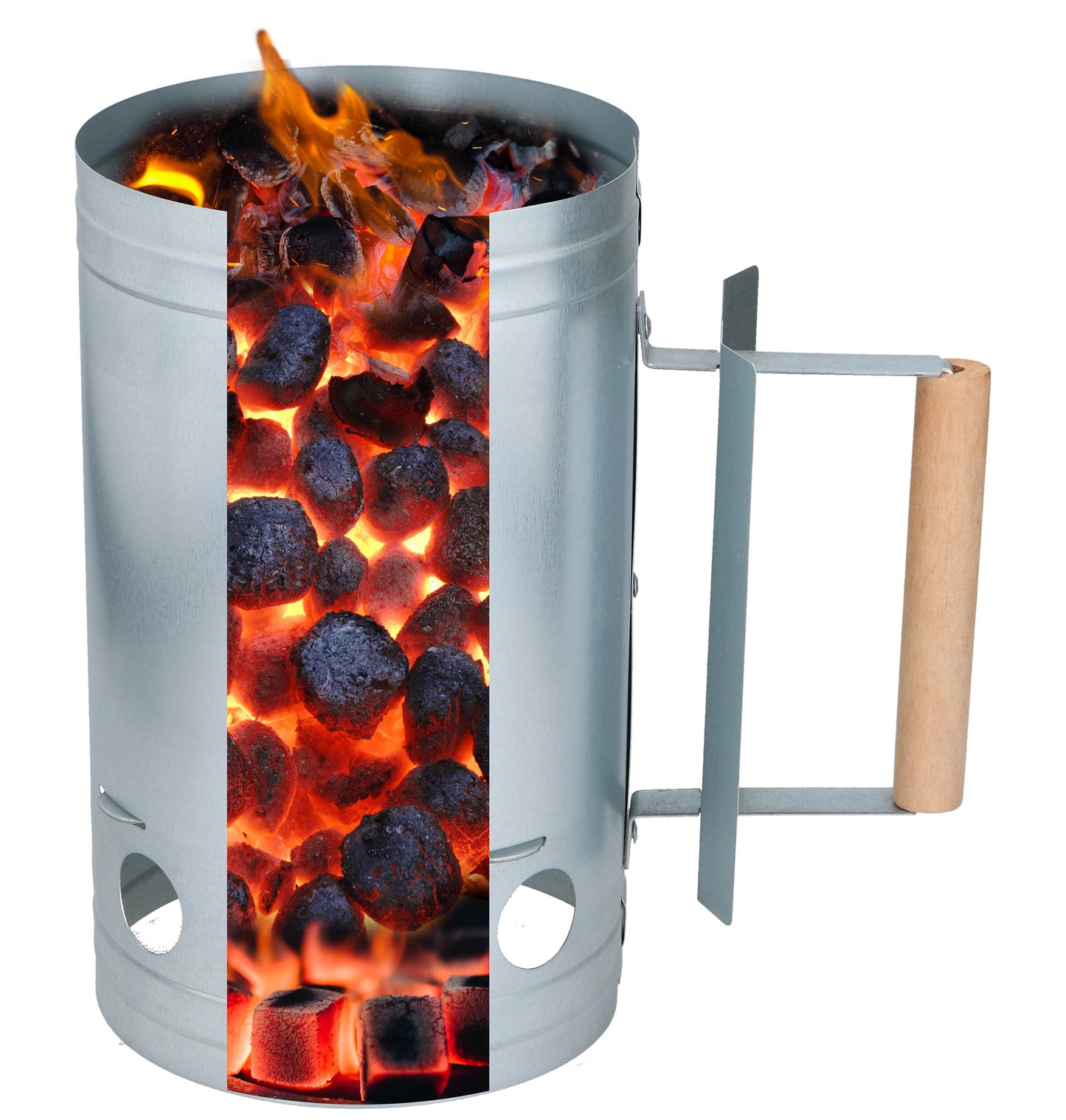 Barbecuestarter Met Houten Handvat