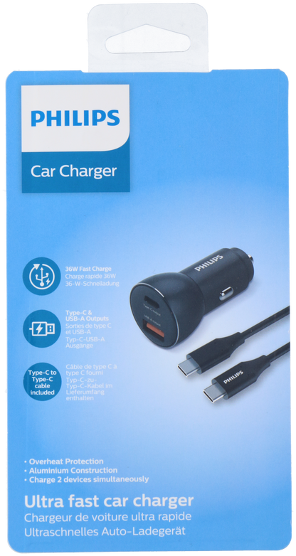 Autolader Usb A + C Dlp2521C/04